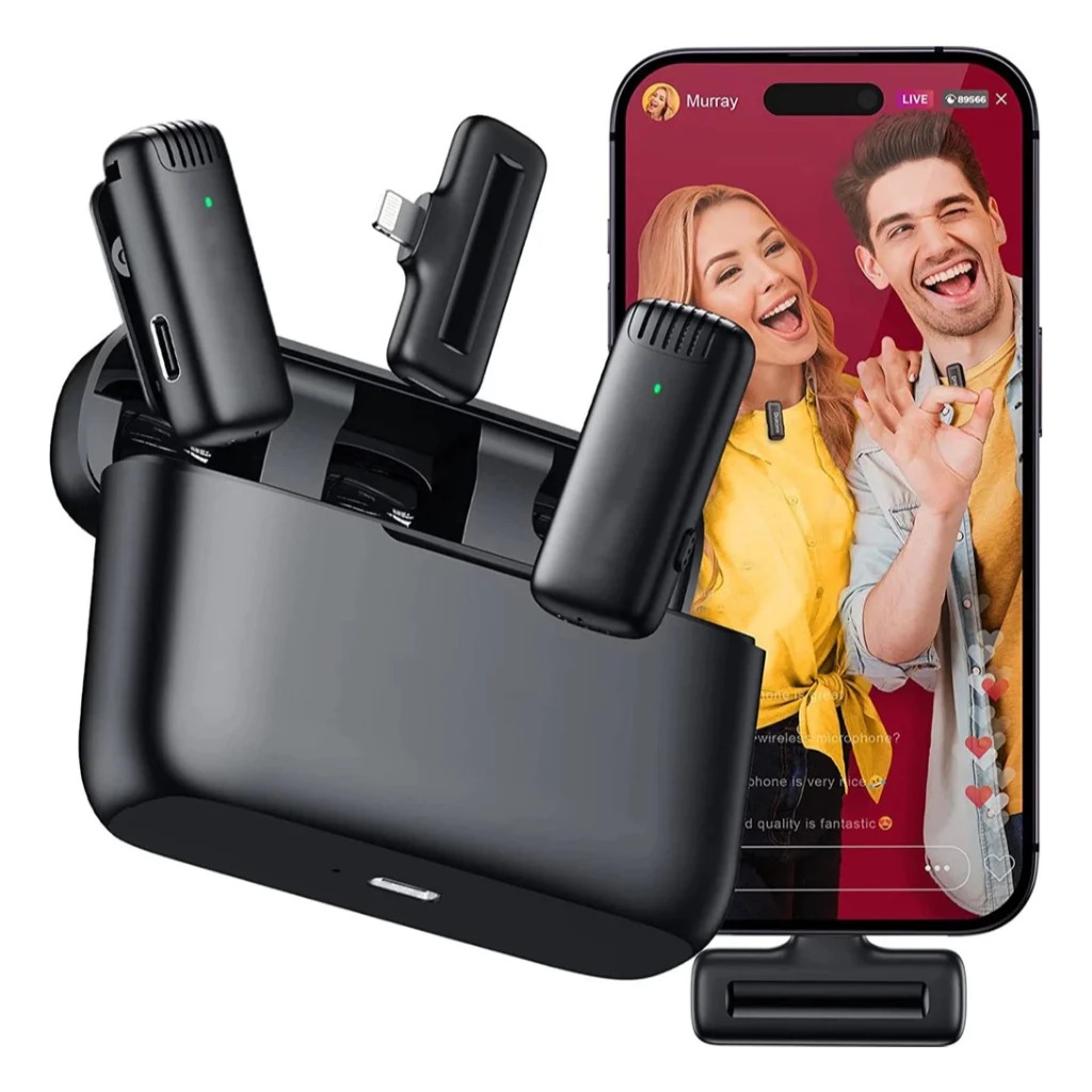 Microfone de lapela sem fio BBB: bom, bonito e barato para gravações profissionais