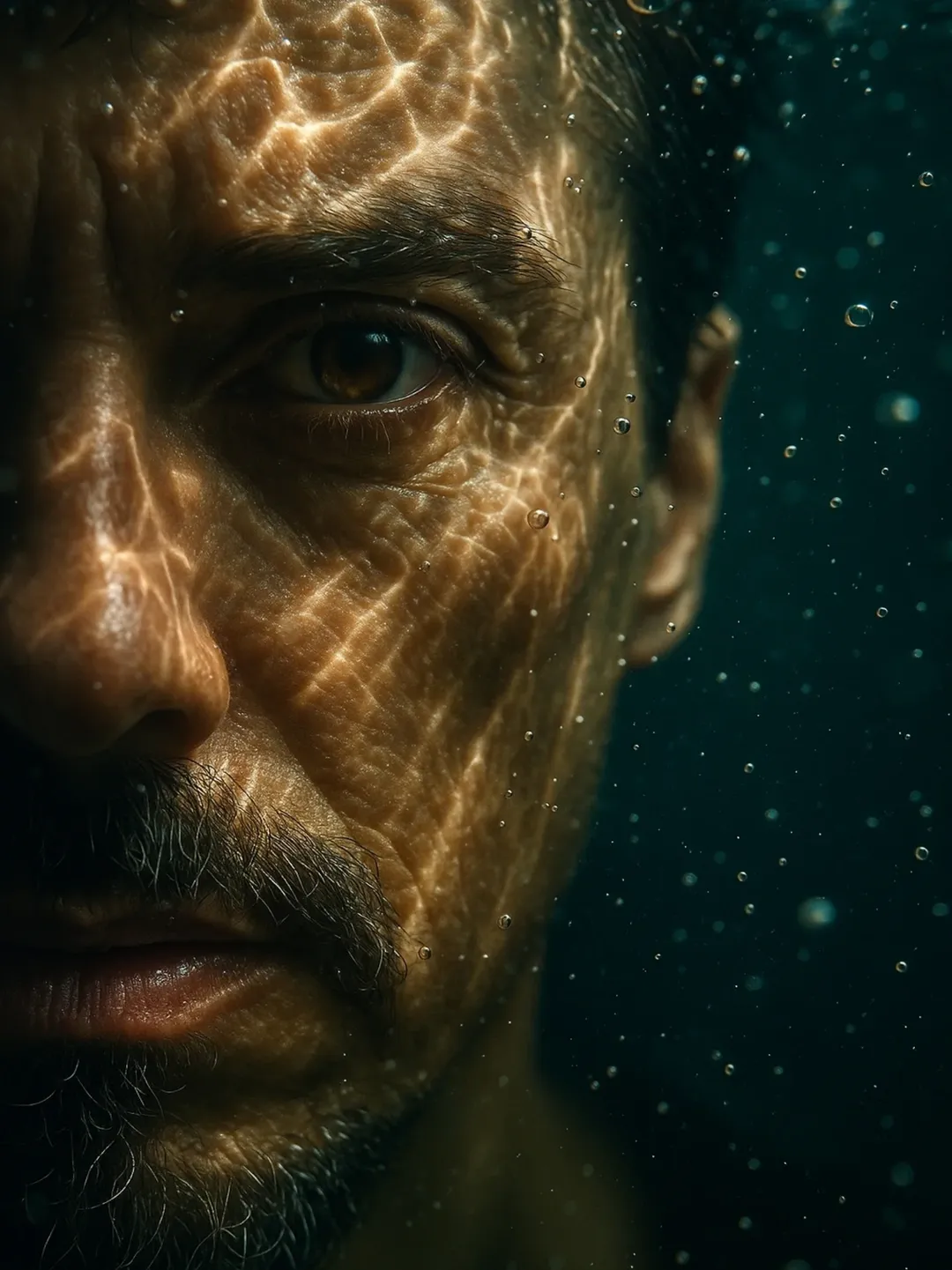 Como criar um retrato subaquático hiper-realista com inteligência artificial