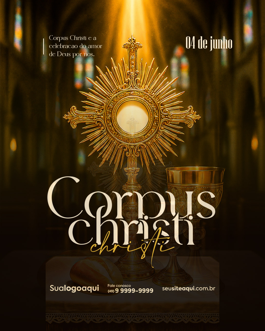 Arte editável de Corpus Christi é liberada gratuitamente para download